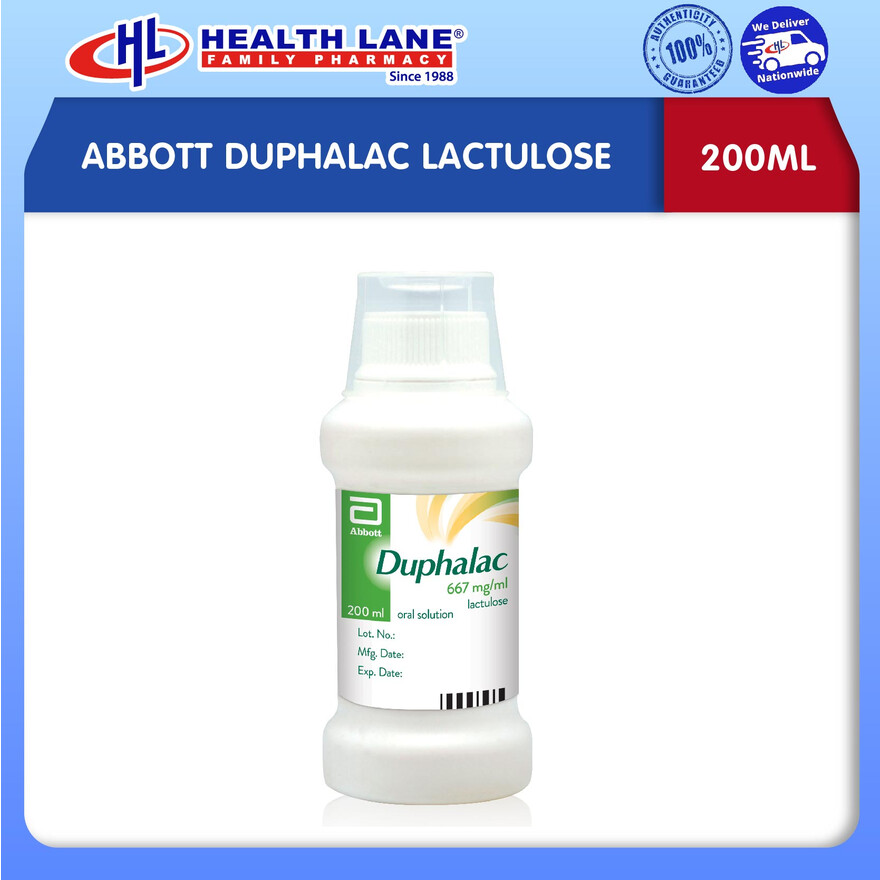 DUPHALAC (LACTULOSE) 200ML